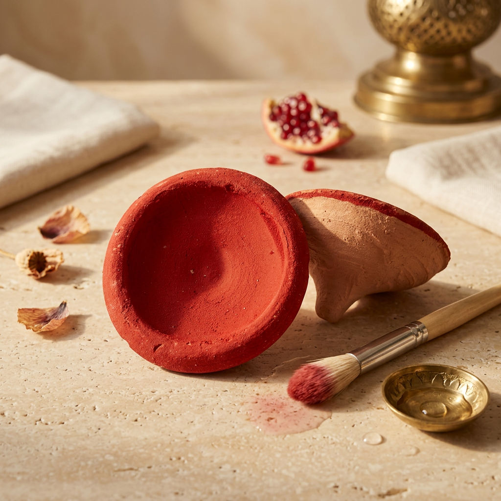 Traditional Moroccan Akkar Fassi Tint Stone